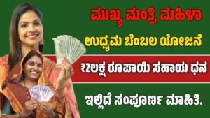 Mukhya mantri mahila udyama yojane